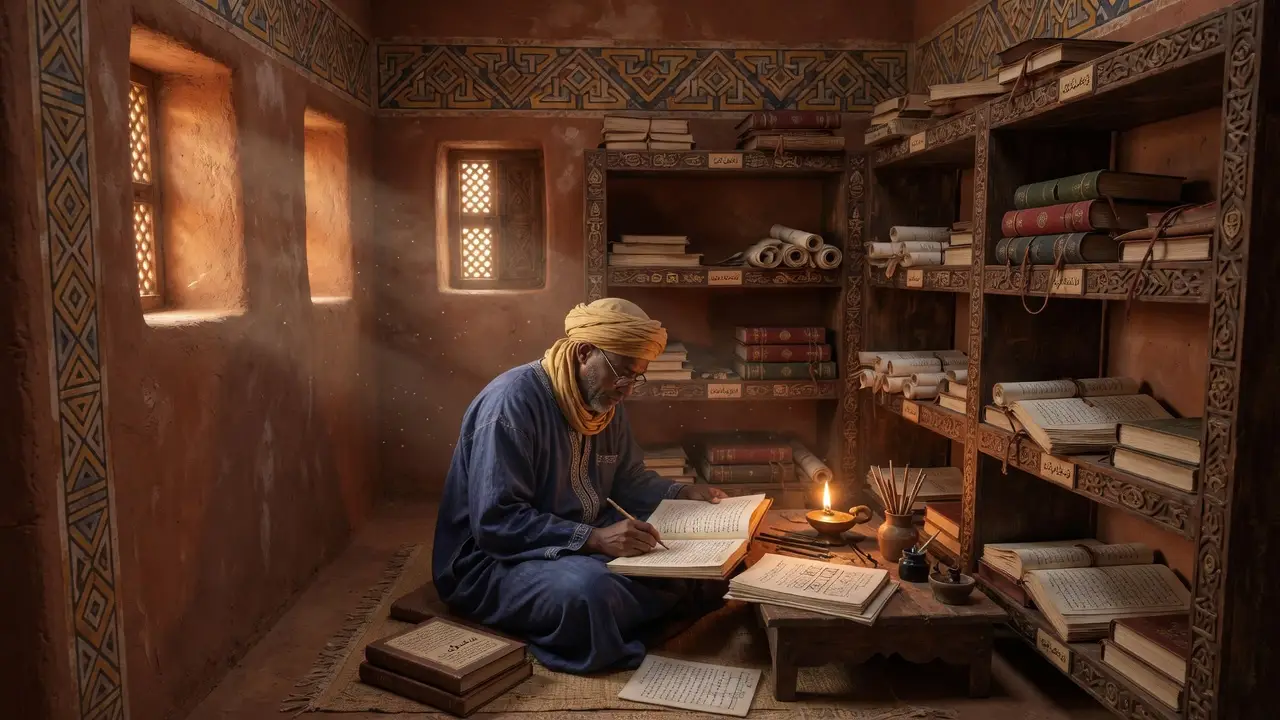 African scholar 14th century Timbuktu