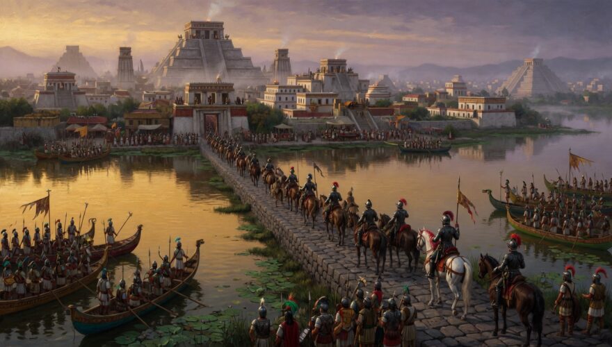 How a Few Hundred Conquistadors Brought Down Empires
