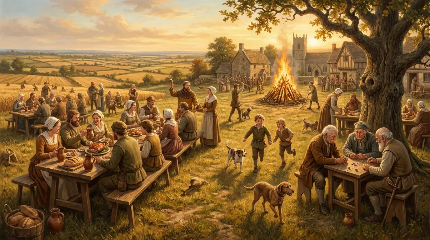 Medieval English Village Feast Day 2