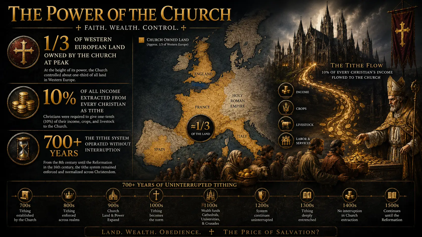 Medieval Church Was Richer Than Any King