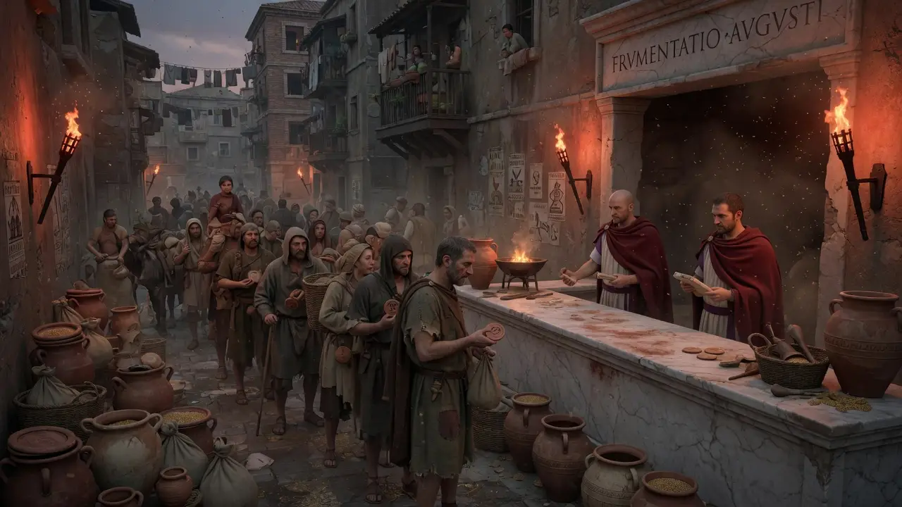 Roman Grain Distribution Point