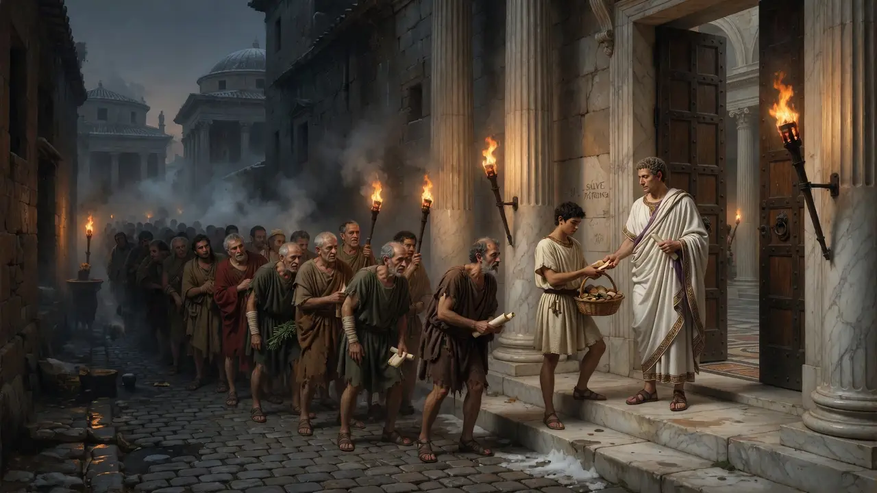 Roman Morning Salutatio Senator Domus