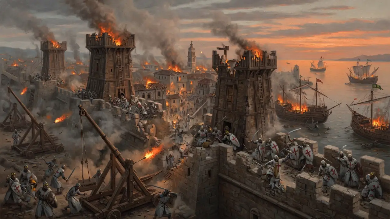 The Siege of Acre 1291