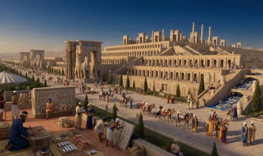 ancient persia Persepolis at its absolute peak