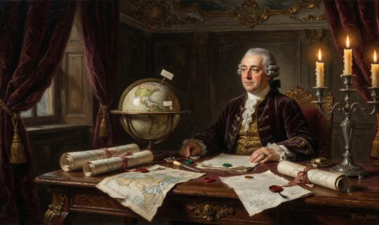 aristocratic man in a powdered wig1