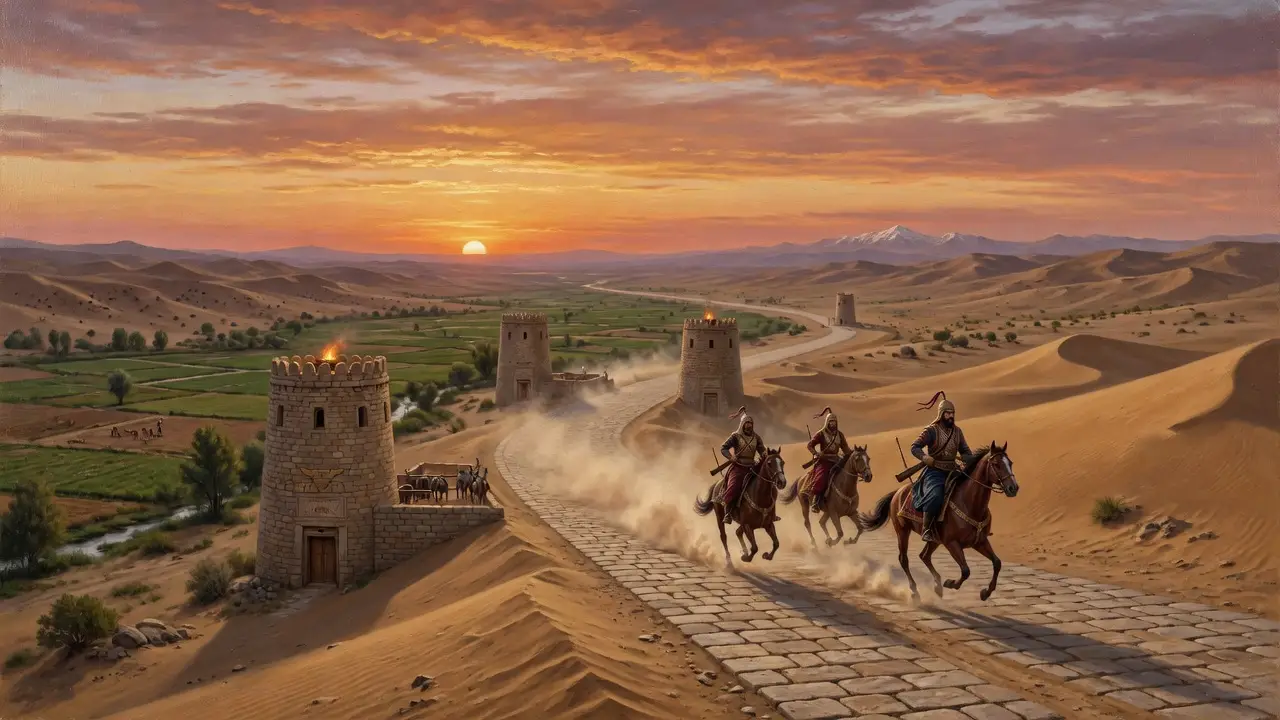 The Royal Road Of Ancient Persia