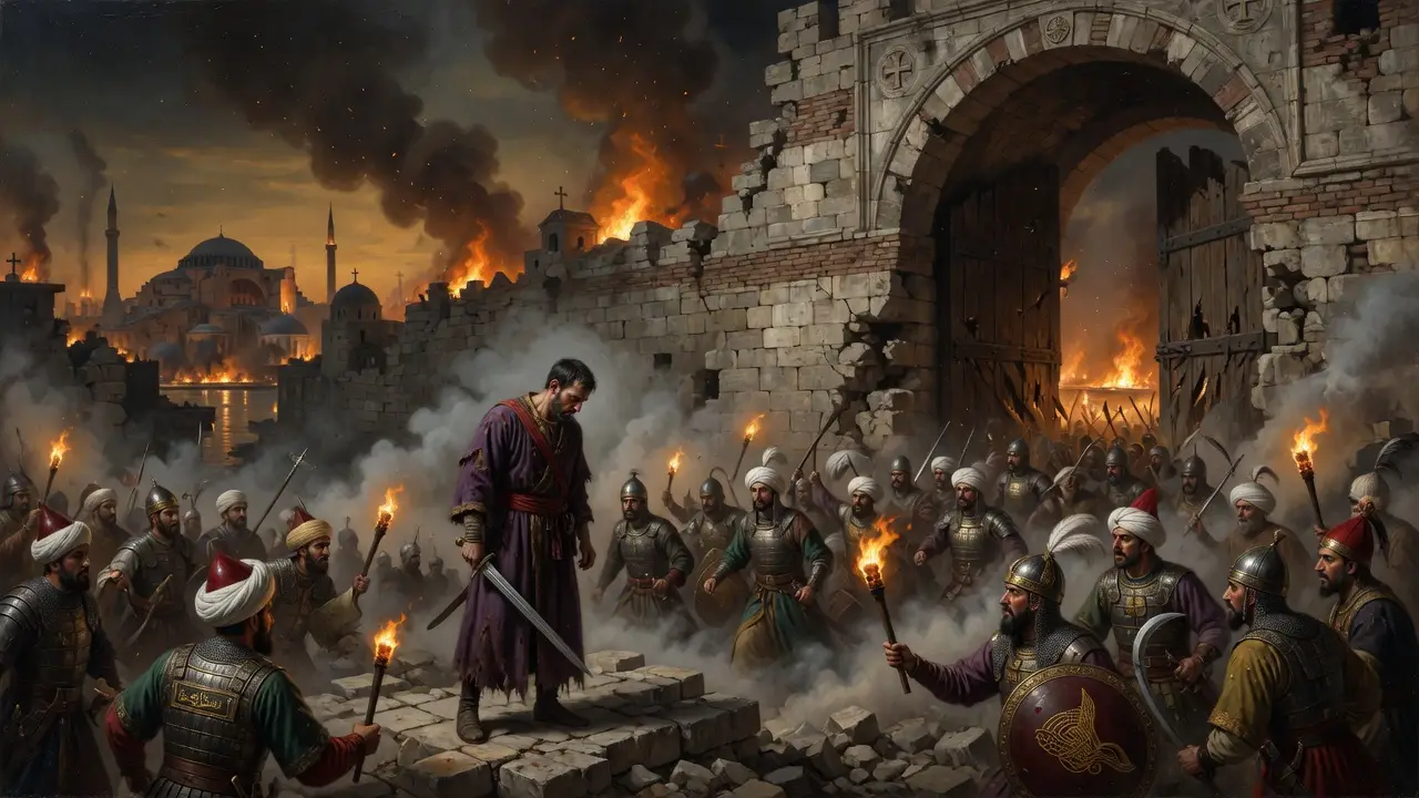 The Fall Of Constantinople May 1453