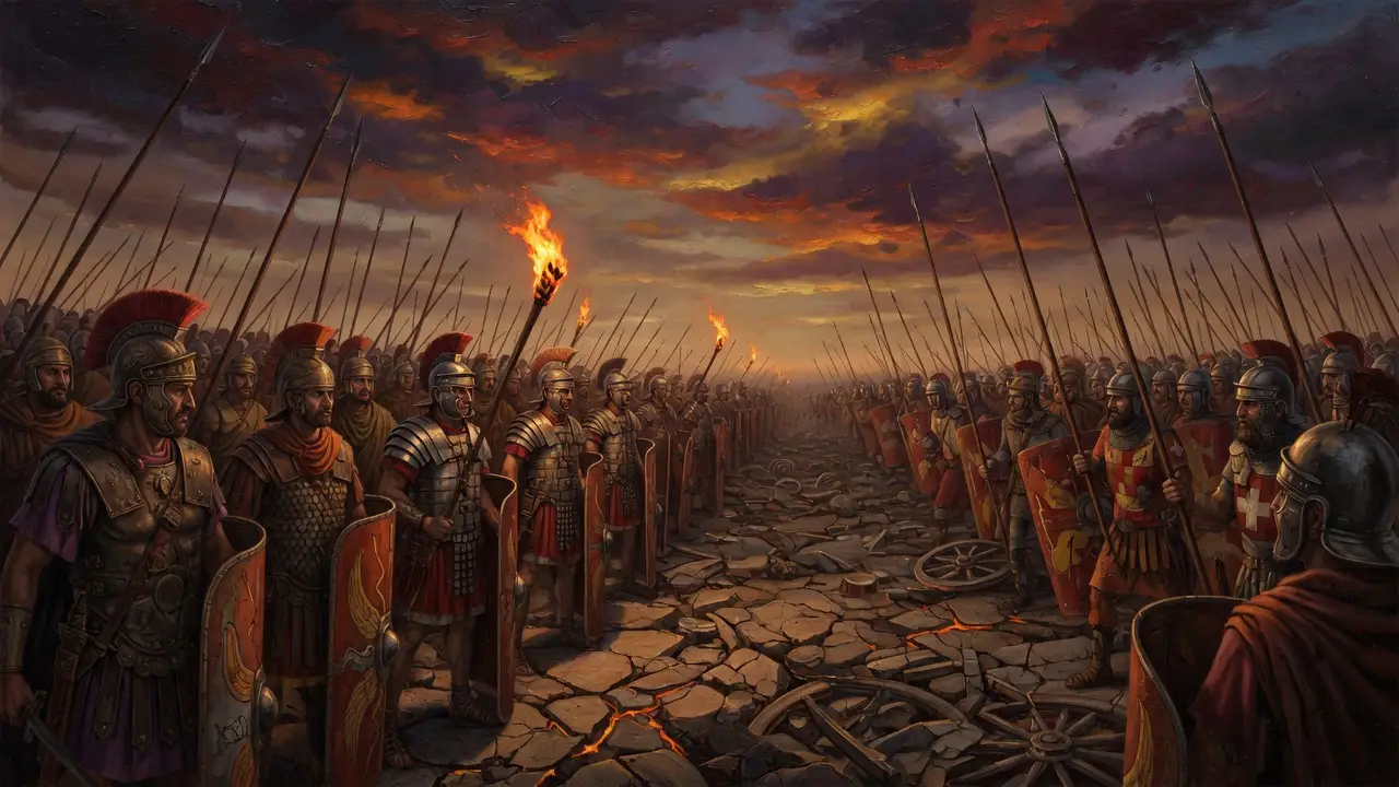 Vast Mercenary Army Carthaginian Rome Soldiers