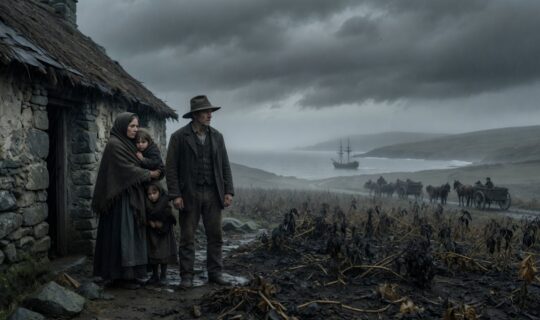 1840s rural Ireland during Irish Potato Famine 1840s rural Ireland during Irish Potato Famine