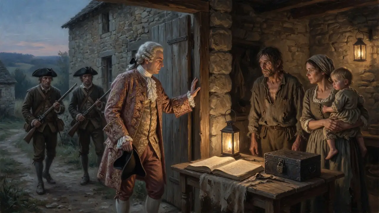 18th century rural France tax collector
