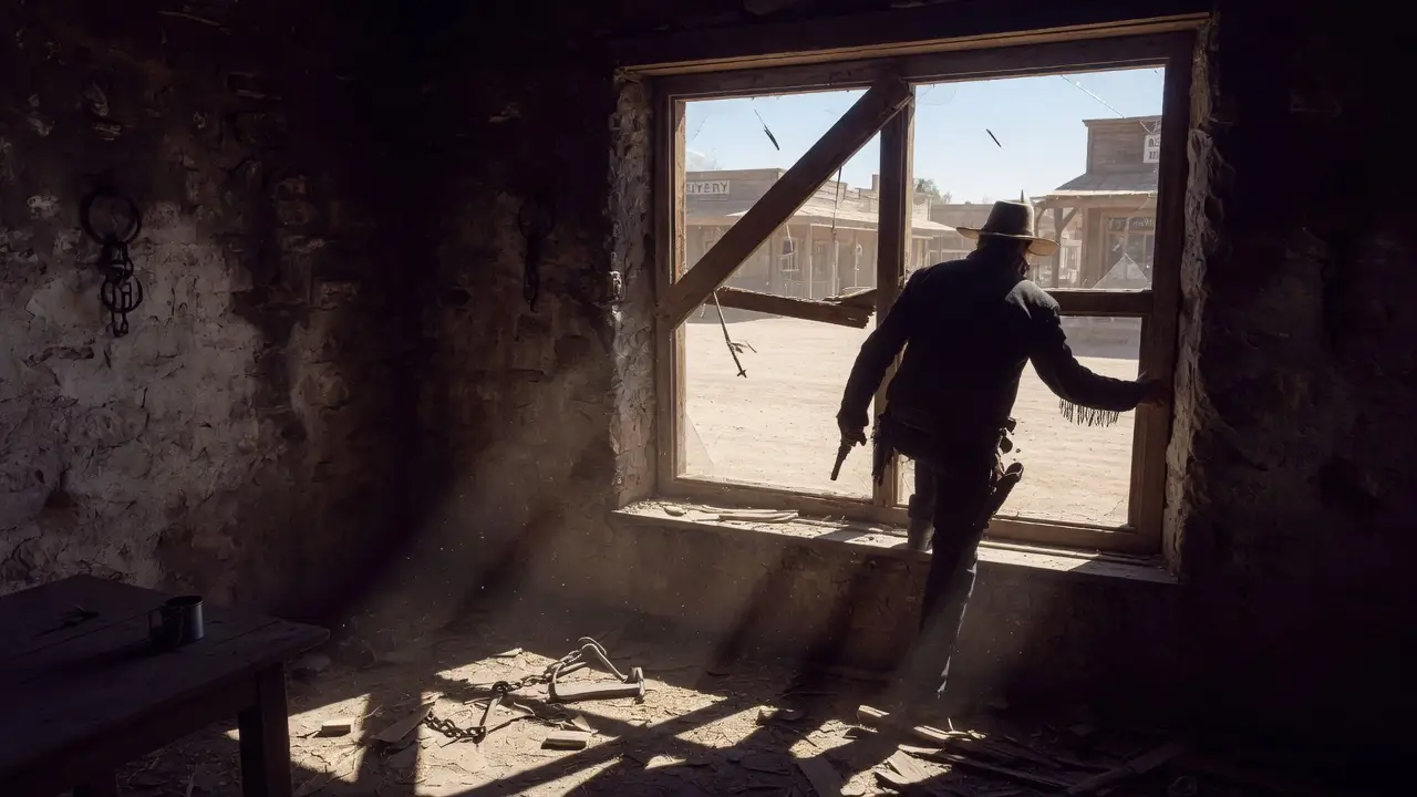 19th-century frontier jail escape billy the kid
