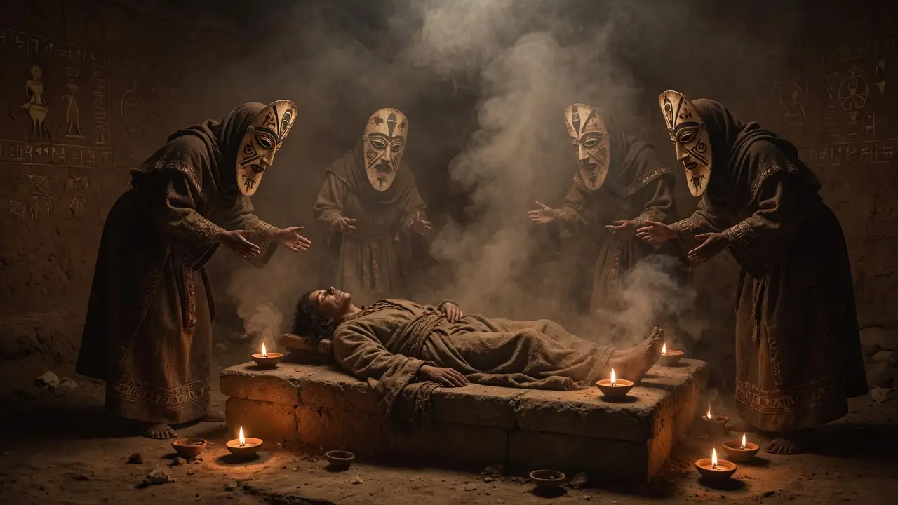 Mesopotamian healing chamber 2000 BCE