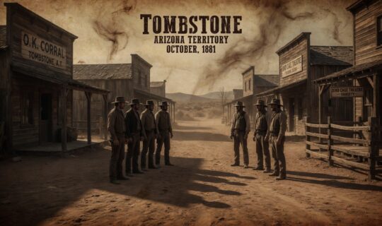 Tombstone Arizona October 1881 next to O.K. Corral