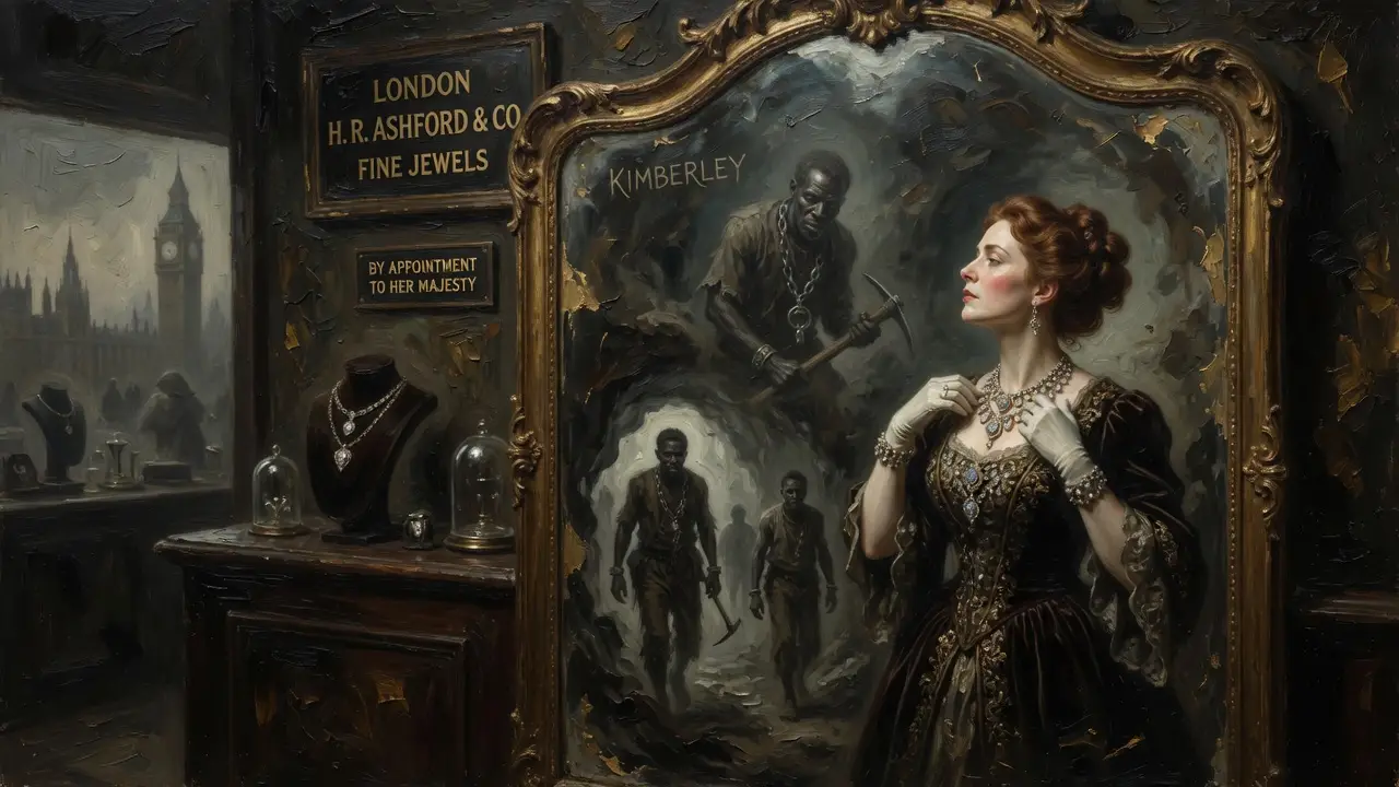dark Victorian era jewelry boutique dark Victorian-era jewelry boutique