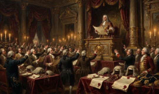 grand baroque auction hall government 1750