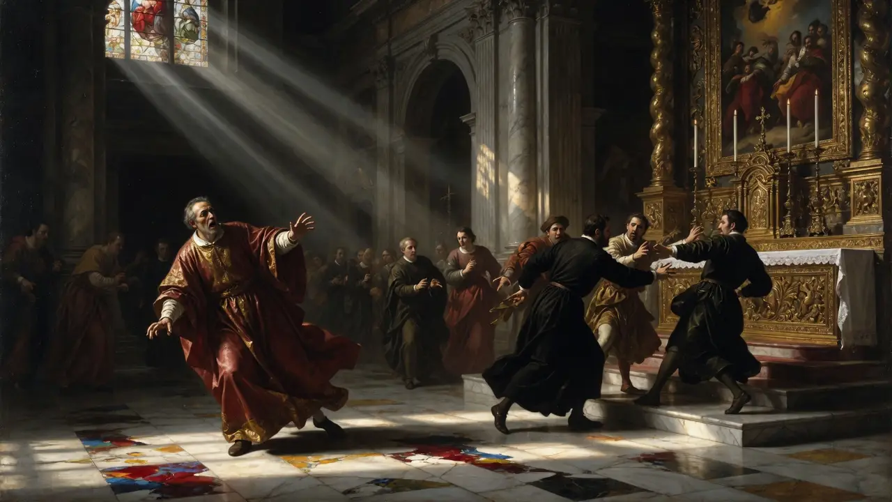 the assassination medici inside cathedral the assassination medici inside cathedral